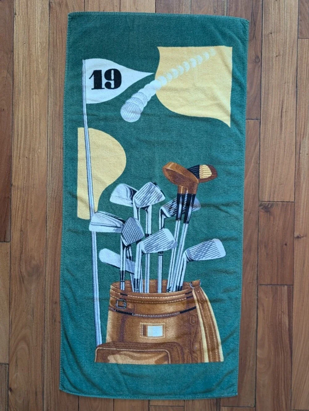 Hilasal Vintage Golf Beach Towel (OS)